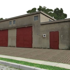 SAM Remiza Strażacka/SAM Fire Station