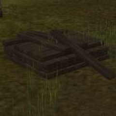 SAM Podkłady stos x4 typ III/B/SAM Sleeper Stack x4_III/B type