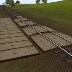 SAM Ścieżka/przejście betonowe 3.5m zestaw 02/SAM Concrete Path/Crosswalk 3.5m 02 Pack