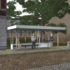 SAM Przystanek Autobusowy/SAM Bus Stop